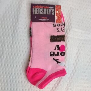 Hershey's Celebration Pink Ankle Socks - 2 Pairs